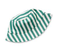 Sense Organics Kinder Hut grün-weiß gestreift, Modell BEKE green 48/52 cm