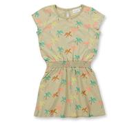 Sense Organics Kinder Sommerkleid mit Palmen-Druck Bio Baumwolle Palms Light Reed 128