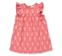 sense-organics Kinder Sommerkleid Muslin Bio Baumwolle Ananasdruck Pink Peach 128