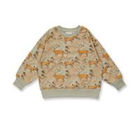 Sense Organics Kinder Sweatshirt mit Dschungeldruck, Modell DARI Dschungeldruck 92