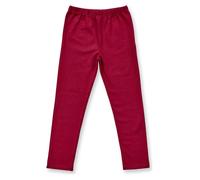 Sense Organics Leggings "Linda" in Bordeaux - Größe 98 | Kinderhosen