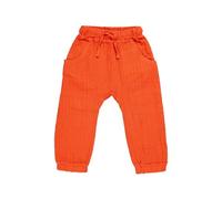 sense-organics LOKI Babyhose aus leichtem Musselin von Sense Organics Rusty red 62/68