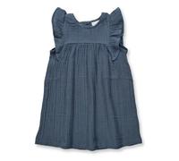 sense-organics Mädchenkleid Franja aus Musselin von Sense Organics Blaugrau 98