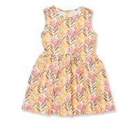 Sense Organics Mädchenkleid mit Blätterdruck, Modell KOBI Tropenblätterdruck 110