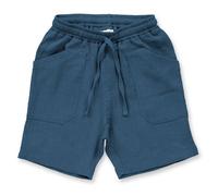 sense-organics Sommer Kinder Shorts leicht Bio Baumwolle Muslin Dark Petrol 116