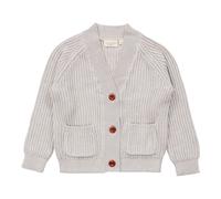 Sense Organics Strickjacke mit Taschen 74 beige melange gestrickt