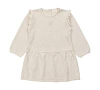Sense Organics Strickkleid Rüschen 86 beige melange gestrickt