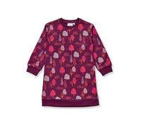 Sense Organics Sweatkleid "Jola" in Aubergine - Größe 128 | Kinderkleider