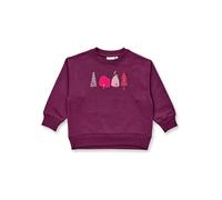 Sense Organics Sweatshirt "Dari" in Aubergine - Größe 128 | Kinder Sweatshirts Jacken