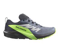 Trailrunningschuh SALOMON "SENSE RIDE 5 GORE-TEX" Gr. 48, grau (grau, grün) Schuhe Herren Outdoor-Schuhe wasserdichte Trailrunningschuhe (41999248-48)