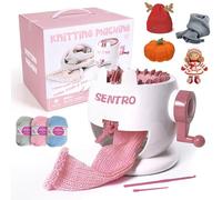 SENTRO Strickmaschine, 22 Nadelstrickmaschinen, Smart Rundhäkelmaschine, Rundstrickmaschine, Hutwebmaschine, Strickmaschinen für Erwachsene, Sockenwebstuhl, Socken, Mütze, Schal, Handschuh