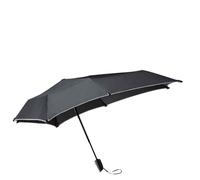 Senz Automatic faltbares Sturmschirm black reflective