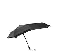 Senz Automatic faltbares Sturmschirm pin stripes black