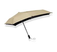 Senz Mini Automatic Foldable Storm Umbrella champagne brown