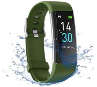 Septoui Fitness-Tracker Pulsuhr Blutdruck SpO2 Fitnessuhr IP68 Wasserdicht, 16 Sportmodi Schrittzähler Kalorienzähler Schlafmonitor Aktivitätstracker Damen Herren Smartwatch fur Android iOS