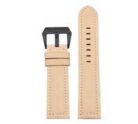 SEQLTWFC 140 + 90 mm langes, verlängertes Uhrenarmband, kompatibel mit Panerai Seiko Fossil Vintage, verlängertes, dickes Uhrenarmband, mattiertes Rindsleder, Herren, 22, 24 mm, 22mm Width, Azetat