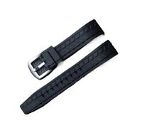 SEQLTWFC Uhrenarmband aus FKM-Gummi mit mehrfarbiger Textur, 20 mm, 22 mm, Schnellverschluss, Sportarmband, kompatibel mit herkömmlichen Uhren, lässiges, langlebiges Armband(Noir,20mm)