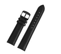 SEQLTWFC Weiß Rosa Blau Schwarz Rindsleder Uhrenarmband Kompatibel Mit VERSACE VBQ050017 VBP040017 Uhrenarmband 14mm 16mm 18mm 20mm Mit frauen Uhr Gürtel(Black-black,22mm)