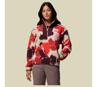 Sequoia Grove Printed Half Zip Women L mehrfarbig rot - washed red, ikatbloom