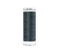 Seraflex - elastisches Garn zum Nähen - Alleskönner -2 Rollen á 130 m, Dunkelgrau