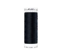 Seraflex - elastisches Garn zum Nähen - Alleskönner -2 Rollen á 130 m, Schwarz
