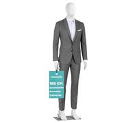 SereneLife 185 cm Große Männliche Schaufensterpuppe mit Verstellbarem Kopf, Beweglichen Gliedmaßen & Abnehmbarem Design - Ideal für Modegeschäfte, Boutiquen & Ausstellungen