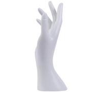 SereneLife Schmuck-Handhalter, verlängerte lange Schnullerpuppe, weibliche Schaufensterpuppe, weißer Organizer für Zubehör, geeignet zum Präsentieren von Schmuck wie Ring, Armband, Armreif, Uhr,