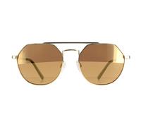 Serengeti Unisex Shelby Sonnenbrille, Shiny Light Gold, M