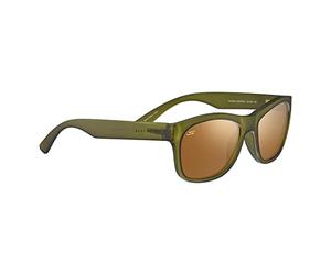 Serengeti Chandler Brille, Gummi, Khaki, M, Unisex, Erwachsene
