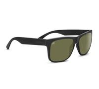Serengeti Rectangle Herren Matt Schwarz Mineral Grün 555nm Polarisiert Positano Einheitsgröße