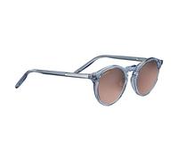 Serengeti Raffaele Brille Unisex Erwachsene, Glänzend, Kristall, Eisblau, S/M