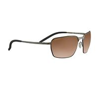 Serengeti Shelton Unisex Erwachsene Brille, Glänzendes dunkles Gunmetal, M