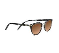 Serengeti Unisex ELYNA Sonnenbrille, Havana Shiny, 54/23/145