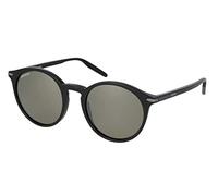 Serengeti Unisex LEONORA Sonnenbrille, Shiny Black, M