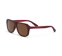 Serengeti Unisex OATMAN Sonnenbrille, Frosted Crystal Burgundy