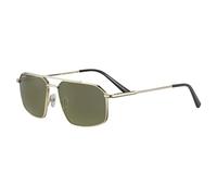 Serengeti Unisex Wayne Sonnenbrille, Shiny Light Gold, M