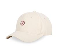 Serge Blanco Herren-Mütze, Velours, gerippt, Baseballkappe, originell und authentisch, weiß / rot, Einheitsgröße