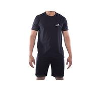 Serge Blanco Herren Pyjama Ser/1/Lauf Pyjamaset, Wes/Bk, L