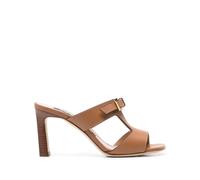 sergio rossi Sandalen - Camel Brown Leather Sandals - Gr. 38 (EU) - in Braun - für Damen