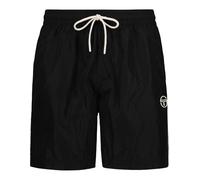 Badeshorts SERGIO TACCHINI "POSITANO SWIMSHORT Herren", Herren, Gr. XL, EURO-Größen, schwarz (schwarz, wood ash), Polyester, Badehosen Badeshorts, Badehose Herren, Badeshorts, Strandhose, Swimwear, Be