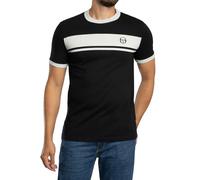 Sergio Tacchini Herren Master T-Shirt, Black/Glacier Grey, S