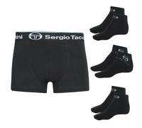 Sergio Tacchini Herren Set: Boxershorts + 3 Paar Sneakersocken AA50049904 2XL
