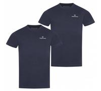 Sergio Tacchini Herren Unterhemden Rundhals 2er-Pack navy 39493636 L
