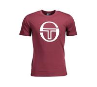 Sergio Tacchini T-Shirt Bordeau Herren Stadium, weiß, XL