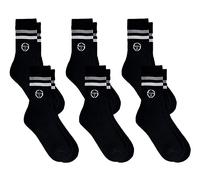 Sergio Tacchini Socken Tennis für Herren 6er Pack Schwarz 39/42