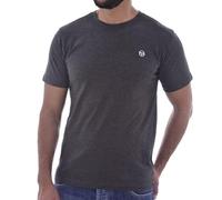 Sergio Tacchini Iconic Herren-T-Shirt, Dunkelgrau, grau, XL