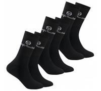Sergio Tacchini Unisex Tennissocken 3 Paar schwarz 93230732 39-42