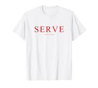 Serve APG 20 24 Inspirierender Bibelvers Ästhetischer Christ Preisgünstiges Grafik-T-Shirt