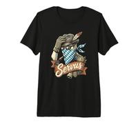 Servus Herr Mit Trachtenhut Sonnenbrille Bayern Spruch Premium T-Shirt