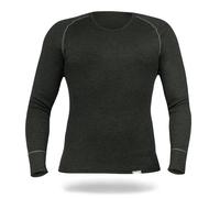 SES Thermoshirt Herren Langarm M Olive aus Baumwolle - Atmungsaktives Thermo Longsleeve Herren - Wärmende Thermounterwäsche